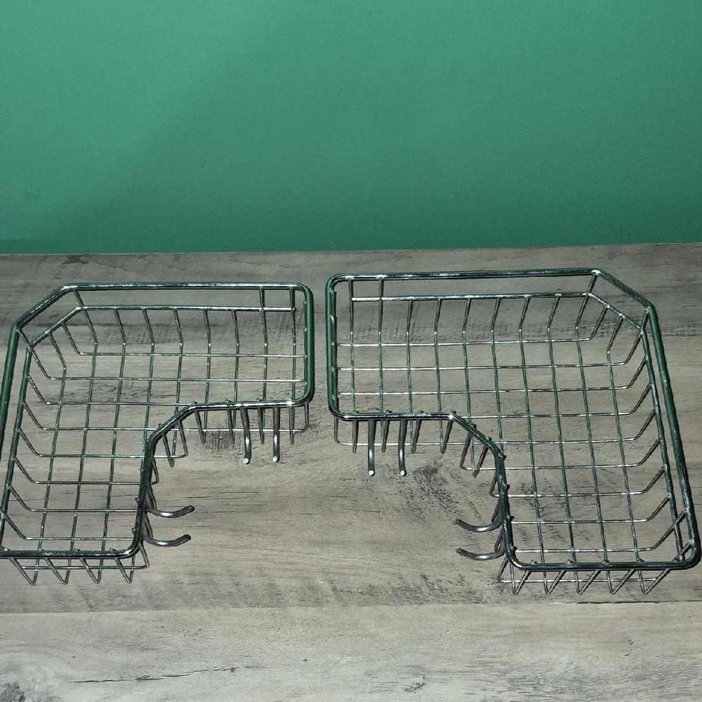 Silver Wire Corner Caddys